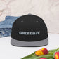 Grey Daze Snapback Hat
