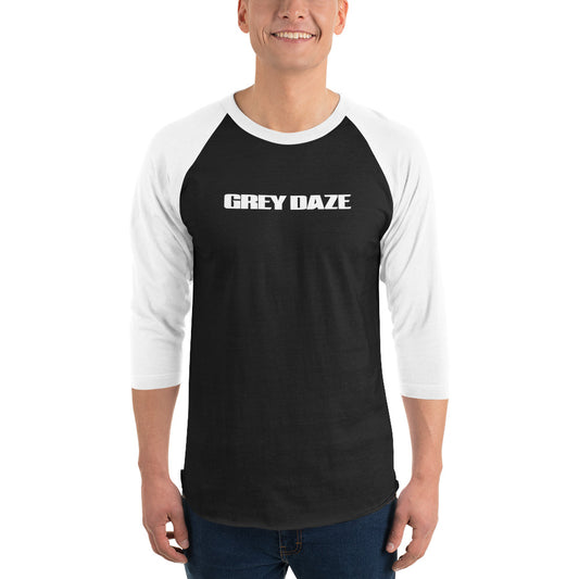 Grey Daze Logo 3/4 sleeve raglan shirt