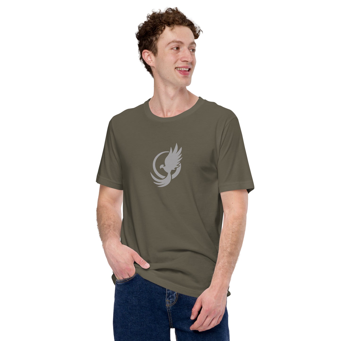 The Phoenix Logo Grey Daze Unisex t-shirt